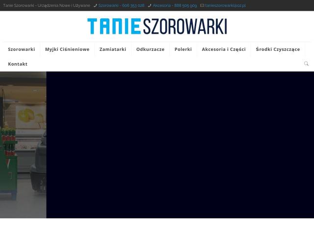 Tanie Szorowarki